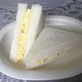 いお。's cooksnap of when they made たまごのからし入りサンドイッチ.