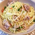 tikariri's cooksnap of when they made ラムちゃん塩焼きそば◀◀簡単なのに激旨♪.