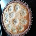 白湯ゆ's cooksnap of when they made チョコバナナタルト.