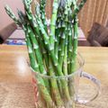 かつぞう☆'s cooksnap of when they made シャキッと♡しなびたアスパラを復活させる.