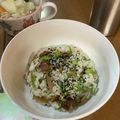 ずっき～な♪'s cooksnap of when they made 牛肉と牛蒡とセリご飯♪簡単.