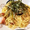 なつ♫'s cooksnap of when they made ☆秋茄子ときのこ、ベーコンの和風パスタ☆.