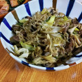 低カロ探検隊's cooksnap of when they made 牛肉としらたきの✿すき焼き風炒め✿.