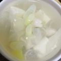 ぷーとんR's cooksnap of when they made 豆腐と長ネギのダイエットスープ.