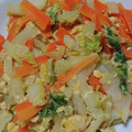 ナーちゃん's cooksnap of when they made あと１品！簡単☆白菜と人参と卵の中華炒め.