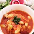 ゆるмαмα's cooksnap of when they made 大豆の水煮でチリコンカン風ポークビーンズ.