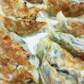 lingmujie's cooksnap of when they made サバ缶と小松菜の餃子.