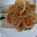 クック8SSYN0☆'s cooksnap of when they made 虹鱒の玉ねぎバターニンニク醤油ソテーがけ.