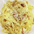 4葉のぶたぶた's cooksnap of when they made 簡単とろ〜り濃厚♡カルボナーラ.