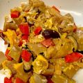 あい♪らんど's cooksnap of when they made 保育園の給食の味！高野豆腐の卵とじ.