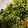 Runru☆'s cooksnap of when they made 青梗菜の中華風和え物.