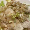 solidivory's cooksnap of when they made 蒸し鶏の中華風ソースがけ.