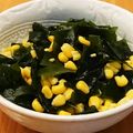 かなりんココりん's cooksnap of when they made こども大好き！わかめとコーンの酢の物簡単.