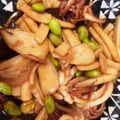 いおたん◎'s cooksnap of when they made やりいかとそら豆のバター味噌炒め.