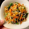 ボブ♪'s cooksnap of when they made 切り干し大根ときゅうりのポン酢サラダ.
