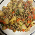 食べまくり's cooksnap of when they made 納豆と挽肉、ネバネバ野菜の中華風炒め.