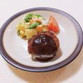 まあまま☆0403's cooksnap of when they made 名店の味で絶品！ハンバーグ.