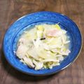 KAKO_KAKO's cooksnap of when they made こころもポッ。白菜とベーコンの生姜スープ.