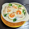 どんぐり☆☆'s cooksnap of when they made ホワイトソース缶で♪卵たっぷりグラタン.