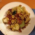 Peruga's cooksnap of when they made カリフラワーのカレーマヨ炒め.