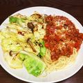 ぐにゅまる's cooksnap of when they made ☆野菜が多い！スパゲティーミートソース♪.