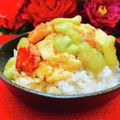 ✽チョコⅠＨ✽'s cooksnap of when they made 沖縄の（ヘチマ）ナーベーラー味噌炒め.