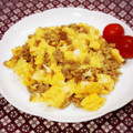 ふうはっちゃん's cooksnap of when they made 【簡単】卵と挽肉のあんかけ風.