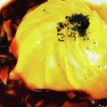 みちゅぴちゅ's cooksnap of when they made バレンタインに♡ドレス・ド・オムライス.