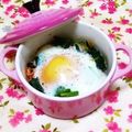 ｍａｒｉ♪'s cooksnap of when they made 簡単！ほうれん草のココット。お弁当にも！.