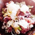 MINARIN5's cooksnap of when they made 京都のおばんざい＊白だしで牛スジ煮込み.