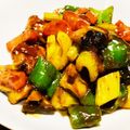 achaB's cooksnap of when they made 揚げずに豚こま酢豚♡♡.
