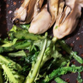 ふぁんころ's cooksnap of when they made 自然の甘みの春菊と牡蠣のバター醤油炒め.