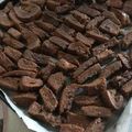きょんこぷーこ's cooksnap of when they made ♥︎パンの耳で簡単チョコラスク♥︎.