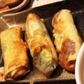 kanarisa's cooksnap of when they made 簡単☆エビとアスパラの春巻き.