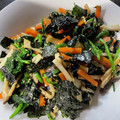 ＭＩ−ＳＡＮ's cooksnap of when they made 海苔が美味しい☆ほうれん草の炒め物☆.