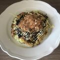 Yokchina's cooksnap of when they made キャベツ大量！7㌔痩せたお好み焼き♡.