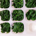 二児のママちいちゃん's cooksnap of when they made ★離乳食中期★ほうれん草の冷凍保存.