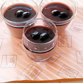 Miella's cooksnap of when they made 黒豆の煮汁でふんわり柔らか✿黒豆ムース✿.