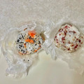 komutatata's cooksnap of when they made 鮭フレークと黒ゴマのおにぎり.