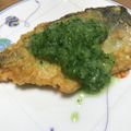 みずの花's cooksnap of when they made ☆アジのフリッター☆きゅうりのソース☆.
