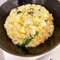 mii4206's cooksnap of when they made 梅干しとシラスの和風チャーハン.