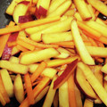 番長ちなみに30歳's cooksnap of when they made さつまいもとにんじんのきんぴら☆.