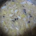 M3doors111's cooksnap of when they made 簡単！激ウマ！豚バラ白菜ごま味噌生姜鍋♪.