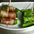 hayata's cooksnap of when they made しし唐のベーコン巻き.