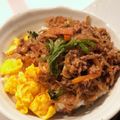 クック208YY2☆'s cooksnap of when they made 豚ひき肉で給食ビビンバ.