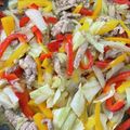 T△U's cooksnap of when they made ★簡単★豚肉とパプリカの味噌炒め.