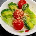 ルぴあ's cooksnap of when they made お弁当に☆ブロッコリーとトマトの胡麻和え.