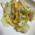 ちゃんこまんさん's cooksnap of when they made 白菜＆卵✿中華マヨ和え♡.