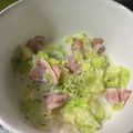 パンコパンダ's cooksnap of when they made レンチンで！白菜とベーコンのクリーム煮.