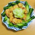 きゃん♡ママ's cooksnap of when they made 青梗菜で蓮の花♡オシャレな盛り付けテク！.